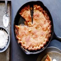 Skillet Apple Pie with Cinnamon Whipped Cream image