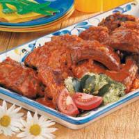 Oven-Barbecued Ribs image