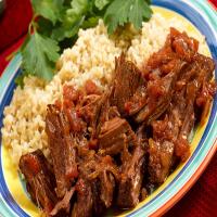 Slow-Cooker Beef and Salsa image