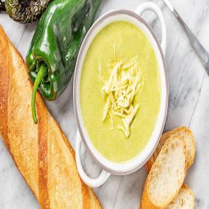 Roasted Poblano White Cheddar Soup_image