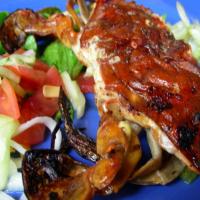 Grilled Soft Shell Crabs With Jicama Salad_image