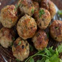 Turkey Meatballs with Fire-Roasted Green Chiles image