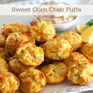 Sweet Corn And Crab Puffs_image