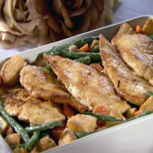 Chicken Scaloppini with Spring Vegetables_image