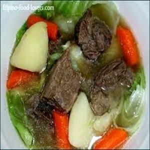 Nilaga Baboy (Boiled Pork w/ Vegetables) Recipe_image
