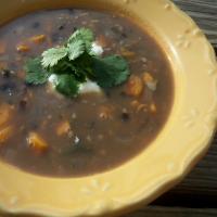 Black Bean Soup With Sweet Potatoes_image