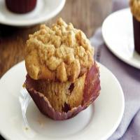 Browned Butter-Plum Muffins image