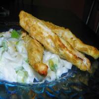 Grilled Thai Chicken Fillets With Coconut Noodles image