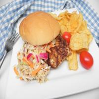Grilled Blackened Fish Sandwiches with Homemade Slaw image