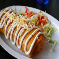 Fried Ground Beef Chimichangas image