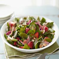 Springtime Spinach Salad with Strawberries image