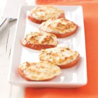 Four-Cheese Broiled Tomato Slices image