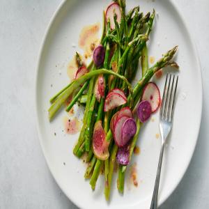 Shaved Asparagus and Radish Salad image