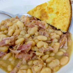 Ham & White Beans - Slow Cooker Recipe - (4.7/5)_image
