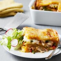 Cheesy Mexican Chicken Lasagna image