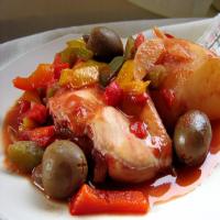 Slow Cooker Chicken With Olives_image