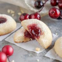 Raspberry Thumbprint Cookies!_image