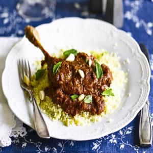 Spiced duck & date tagine image