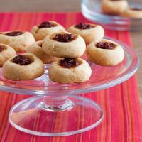 Parmesan Thumbprint Cookies with Tomato-Tart Cherry Jam_image