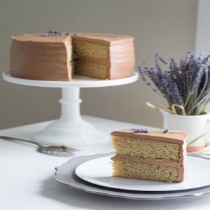 Earl Grey Cake with Chocolate Lavender Frosting Recipe - (4.6/5)_image