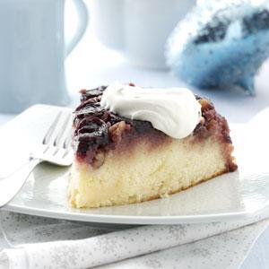 Cherry Pecan Upside-Down Cake Recipe_image