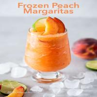 Frozen Peach Margaritas_image