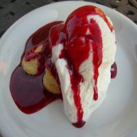 Raspberry Ice Cream Sundae Sauce image