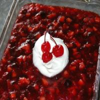 Festive Cranberry Jell-O Salad Recipe - (4.4/5) image