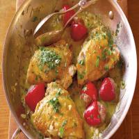 Chicken with Pork-Stuffed Cherry Peppers_image