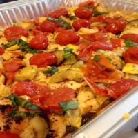 Tuscan Chicken with Popped Cherry Tomatoes image