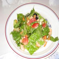 Big Fat Greek Salad With White Beans, Kalamata Olives and Feta_image