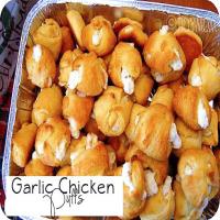 Garlic Chicken Puffs Recipe - (4.5/5) image