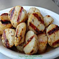 Feiny's Simple Lime Grilled Scallops_image