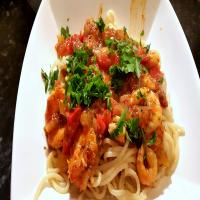 Shrimp Spaghetti with Tomato Sauce image