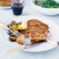 Milanese veal cutlets image