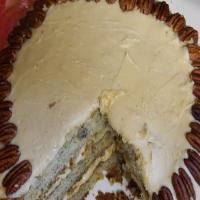 Classic Banana Cake with Caramel Frosting_image