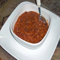 Chef Joey's Anasazi Bean Chili (Pressure Cooker)_image