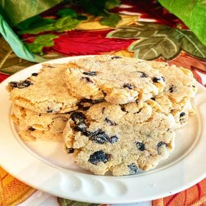 Blueberry Cornmeal Cookies_image