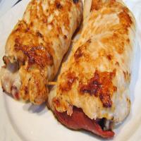 Chicken Breasts Stuffed With Ham and Cheese image
