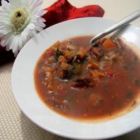 Low-Fat Minestrone Soup image