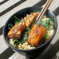 Asian Salmon Bowl with Lime Drizzle image