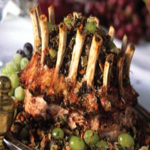 Wild Rice Stuffing With Grapes and Hazelnuts image
