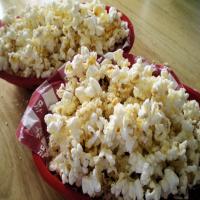 Sweet and Savory Popcorn With Honey and Parmesan Cheese_image