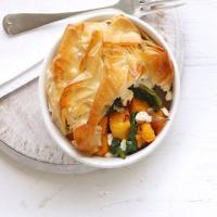 Butternut squash & spinach filo pie_image