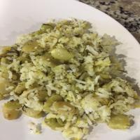 Baghali Polo - Persian Rice With Lima Beans image