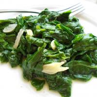 Garlic Spinach image