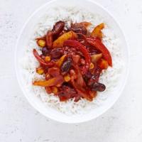 Bean & pepper chilli image