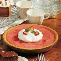 Strawberry and Rhubarb Pie image