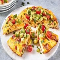 Summer Vegetable Frittata with Bacon image
