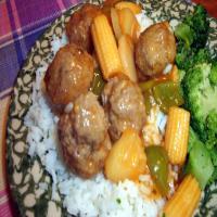 Chelle's Famous Sweet and Sour Meatballs_image